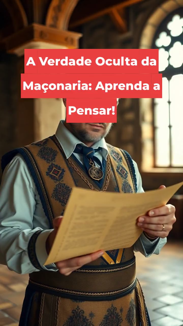 A Verdade Oculta da Maçonaria: Aprenda a Pensar!