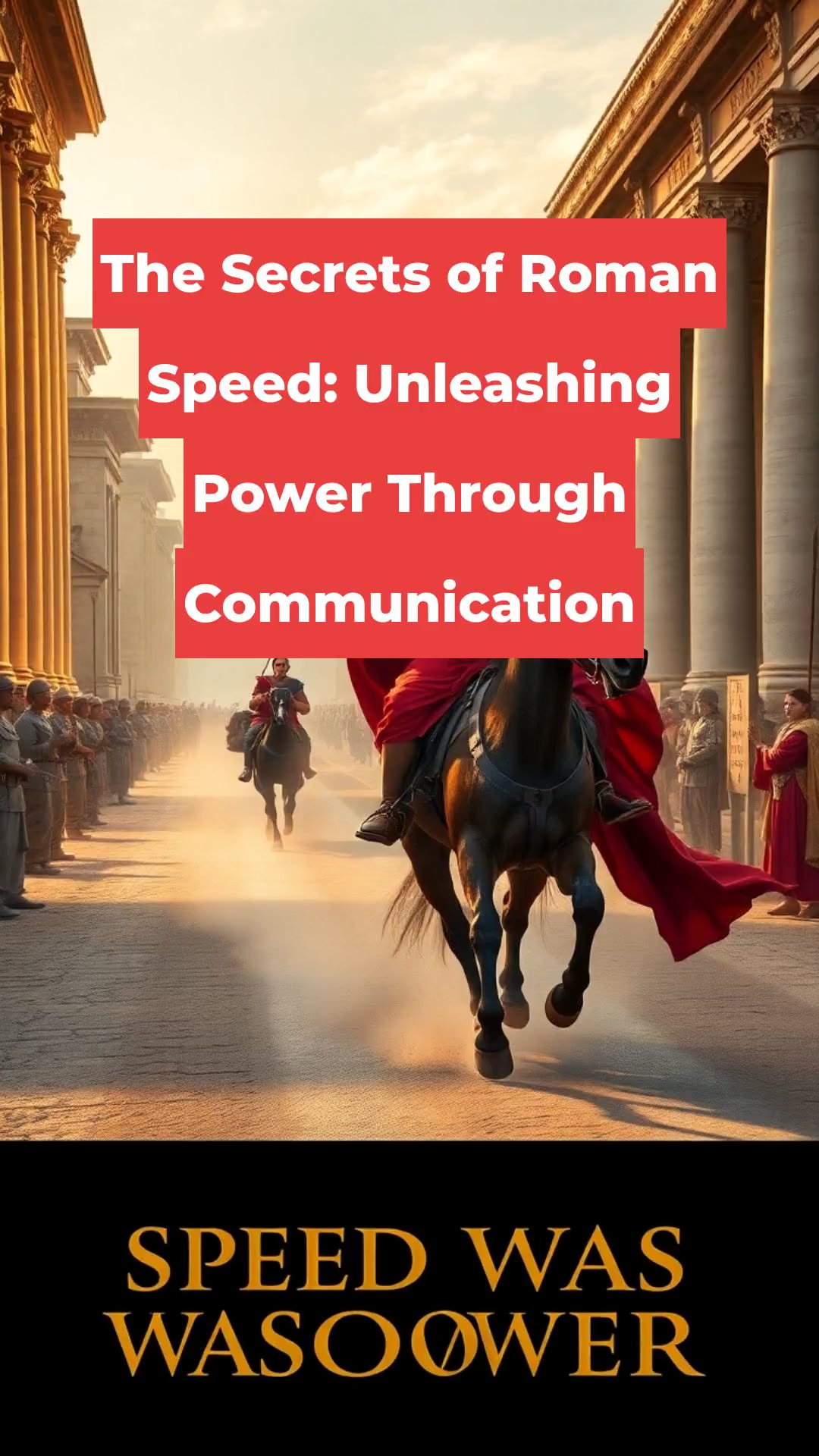 The Secrets of Roman Speed: Unleashing Power Through Communication