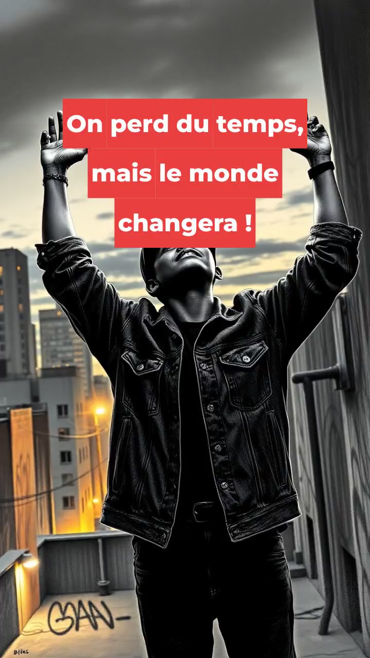 On perd du temps, mais le monde changera !