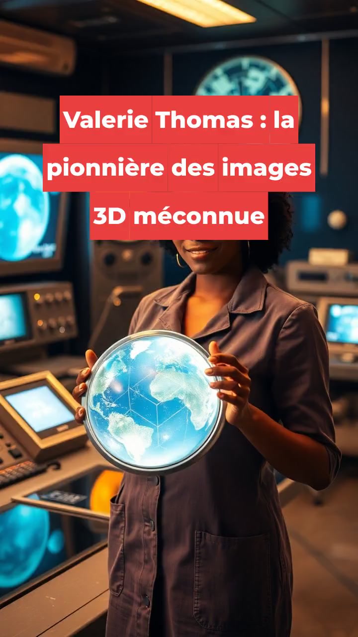 Valerie Thomas : la pionnière des images 3D méconnue
