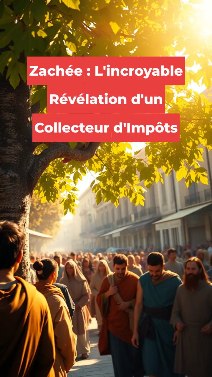 Zachée : L'incroyable Révélation d'un Collecteur d'Impôts