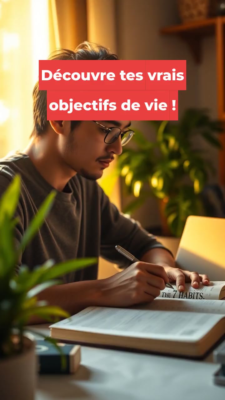 Découvre tes vrais objectifs de vie !