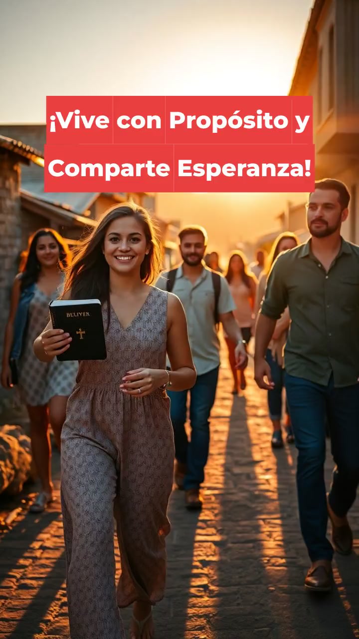 ¡Vive con Propósito y Comparte Esperanza!