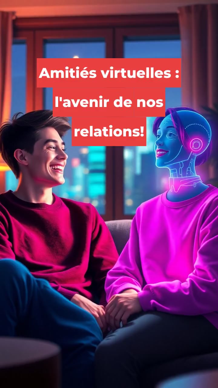 Amitiés virtuelles : l'avenir de nos relations!