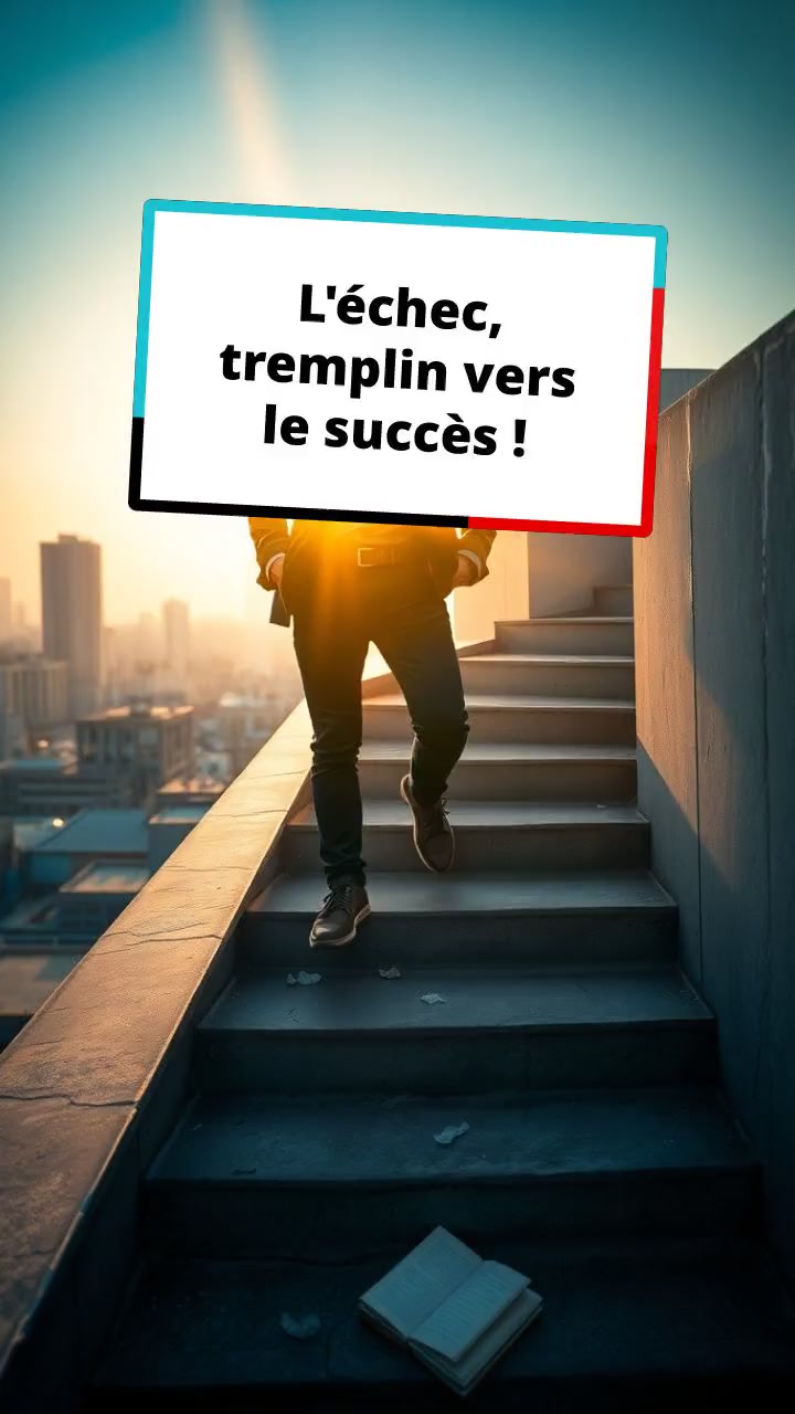 L'échec, tremplin vers le succès !