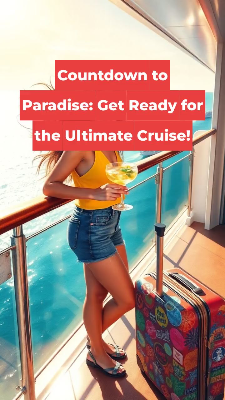 Countdown to Paradise: Get Ready for the Ultimate Cruise!