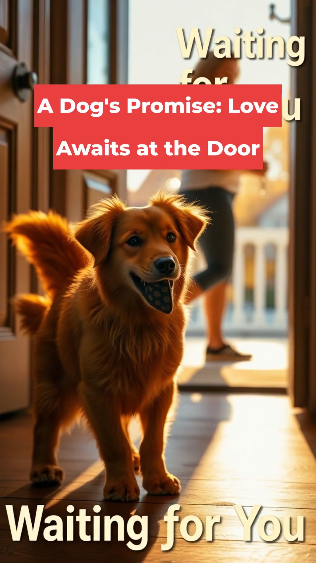 A Dog's Promise: Love Awaits at the Door