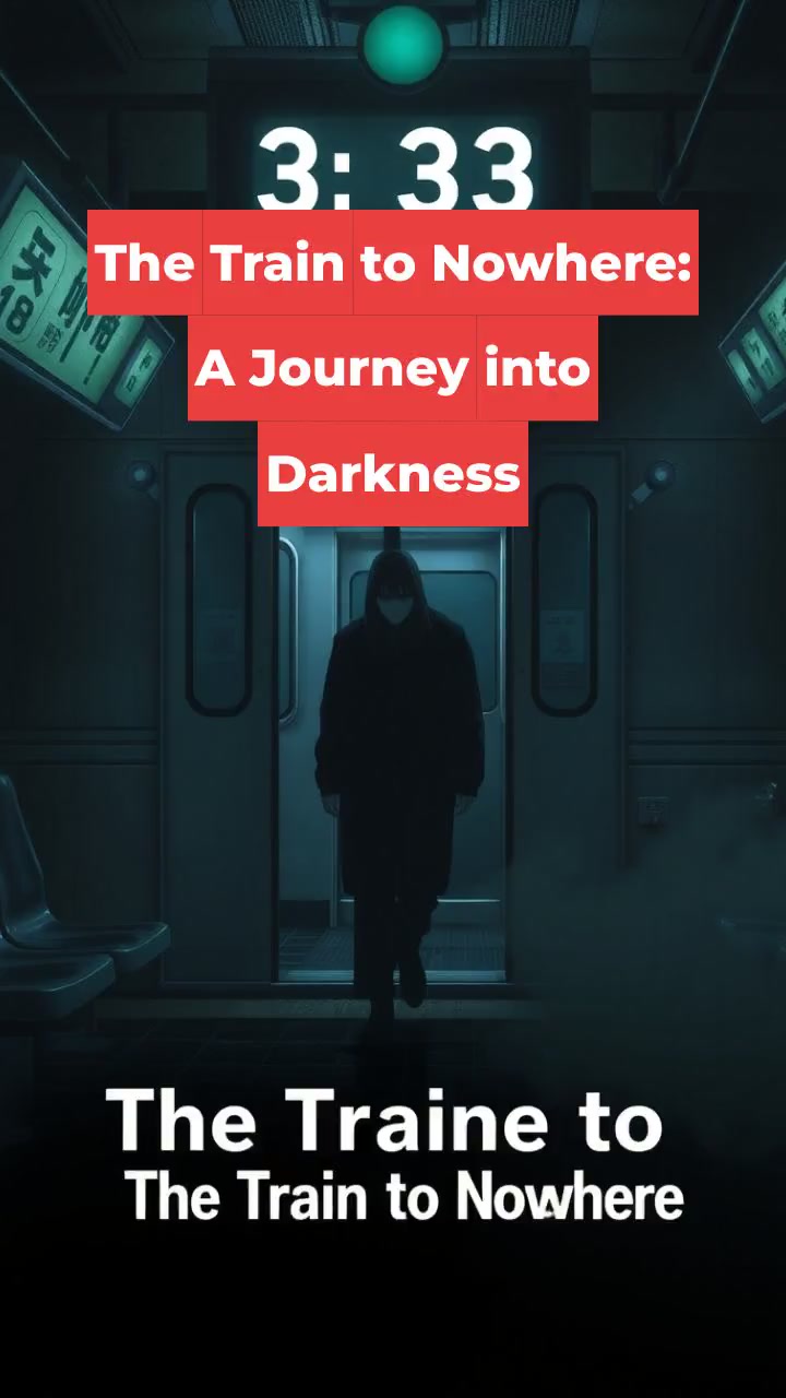 The Train to Nowhere: A Journey into Darkness