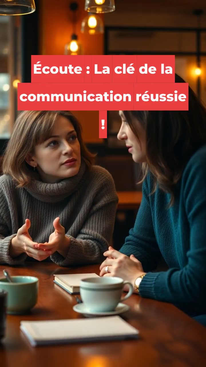Écoute : La clé de la communication réussie !
