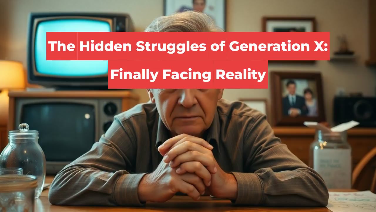The Hidden Struggles of Generation X: Finally Facing Reality