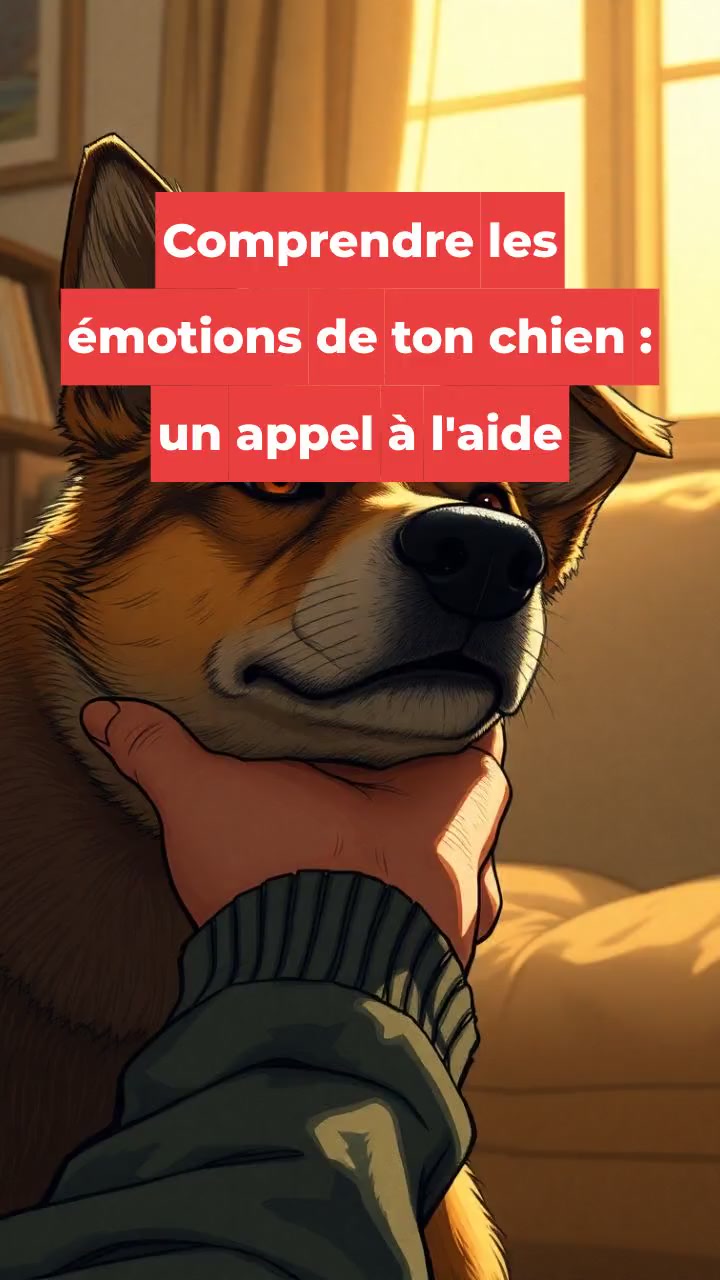 Comprendre les émotions de ton chien : un appel à l'aide