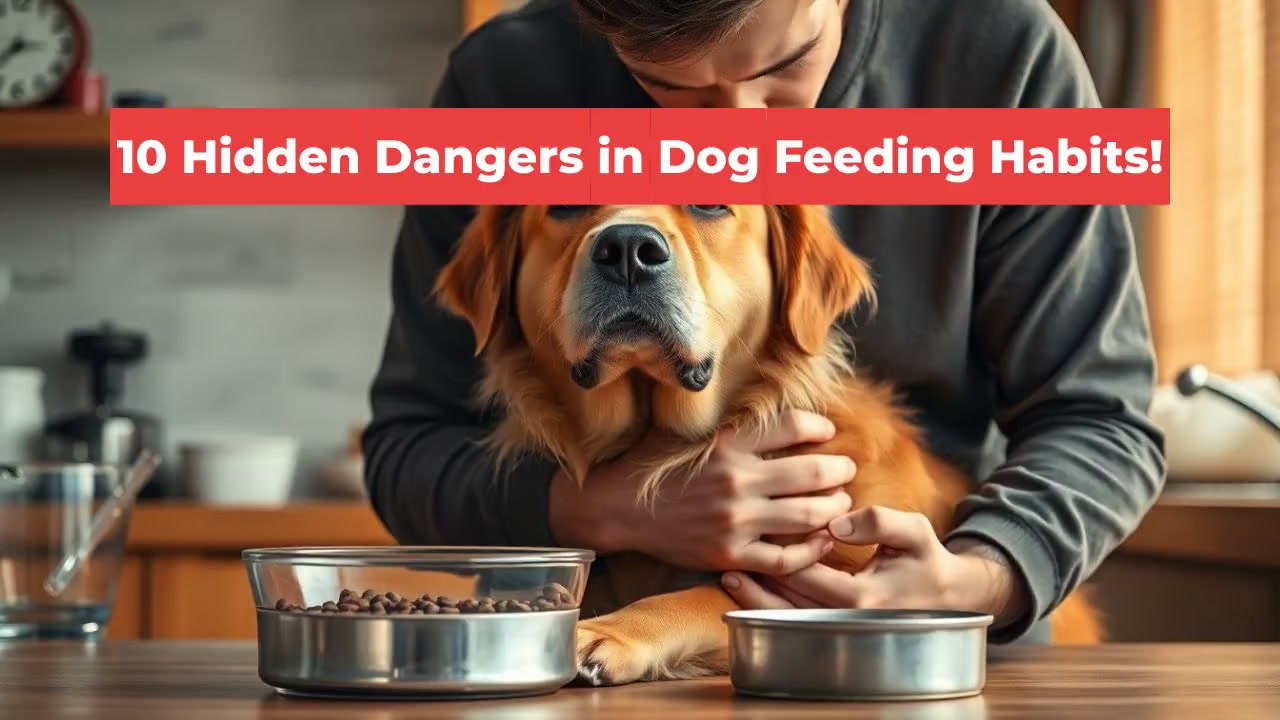 10 Hidden Dangers in Dog Feeding Habits!