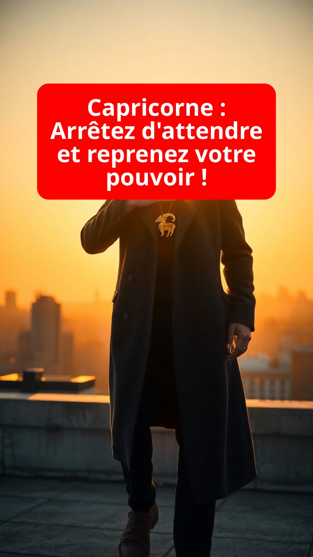 Capricorne : Arrêtez d'attendre et reprenez votre pouvoir !