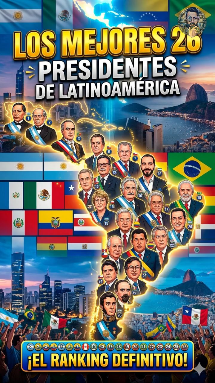 Los 26 Presidentes que Cambiaron Latinoamérica