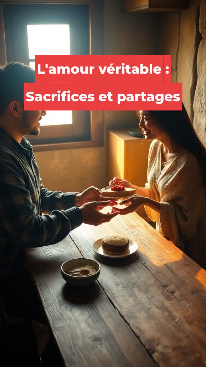 L'amour véritable : Sacrifices et partages