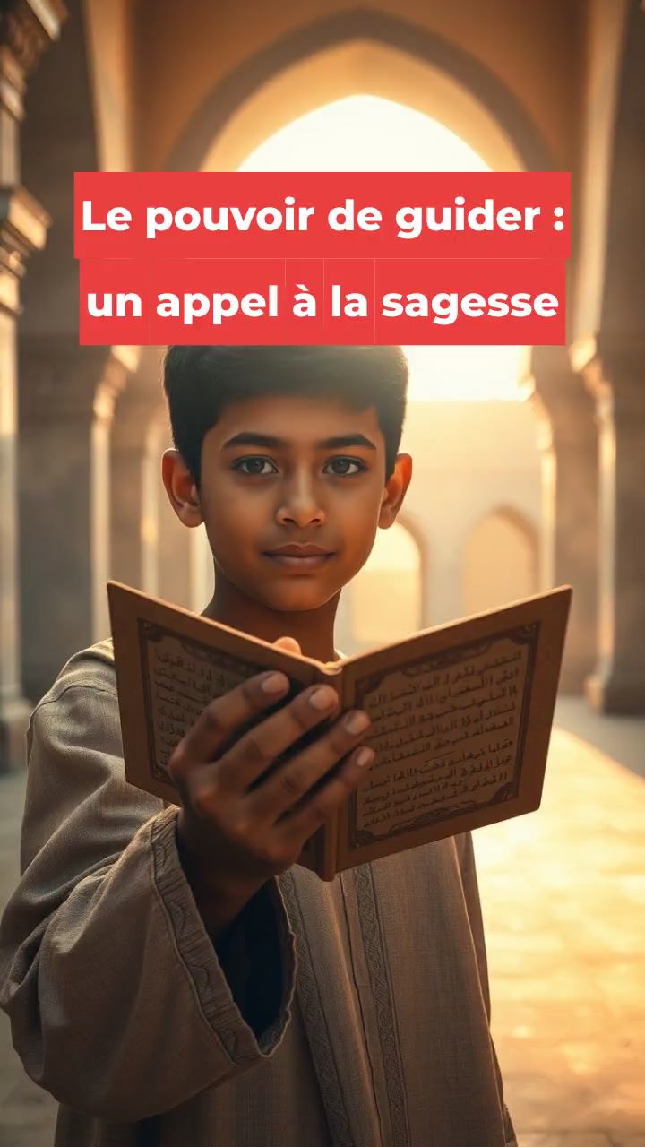 Le pouvoir de guider : un appel à la sagesse