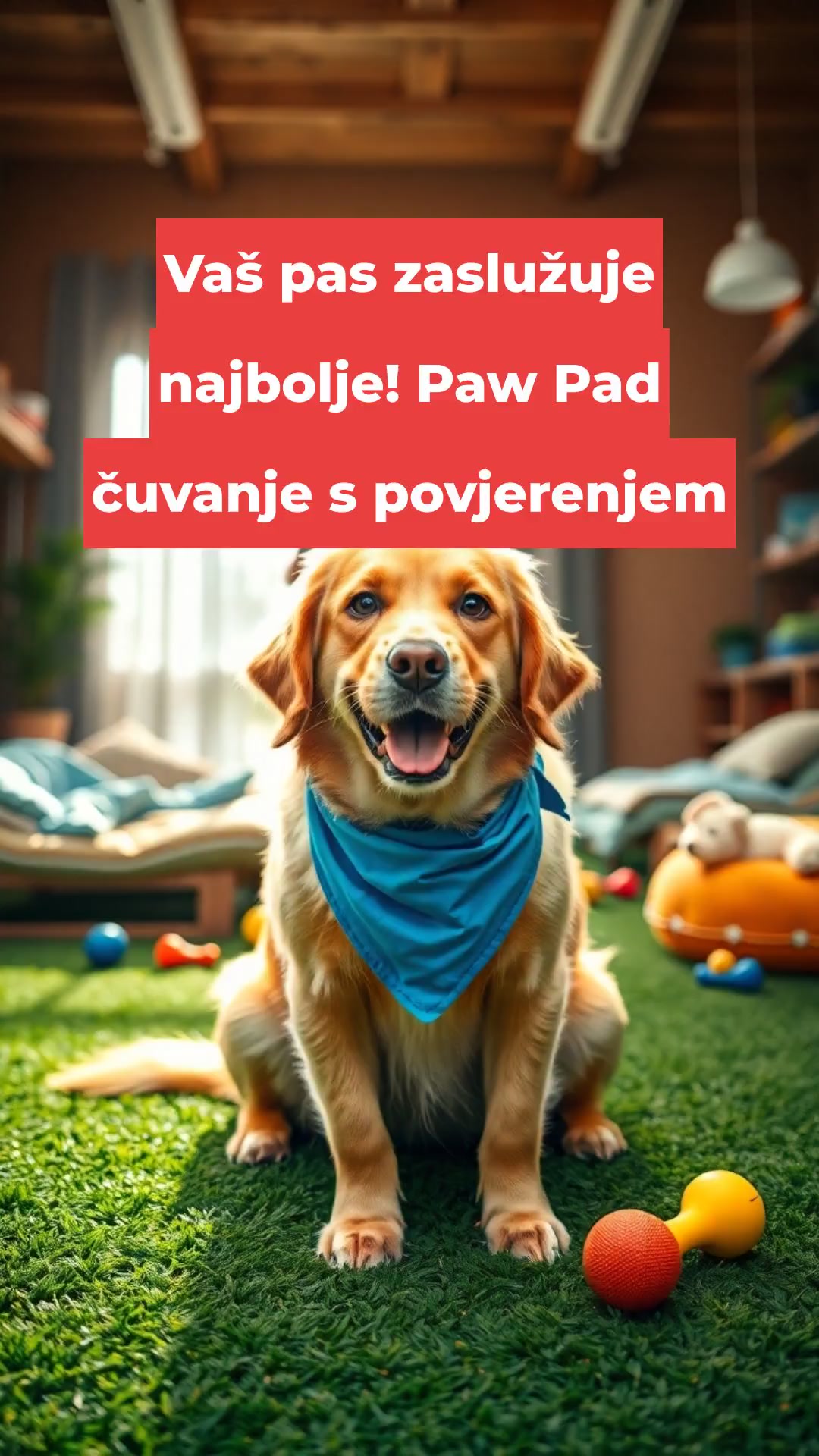 Vaš pas zaslužuje najbolje! Paw Pad čuvanje s povjerenjem