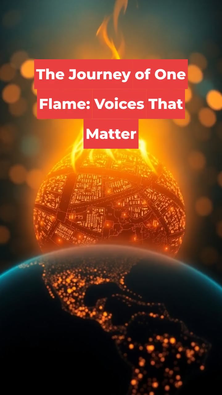 The Journey of One Flame: Voices That Matter