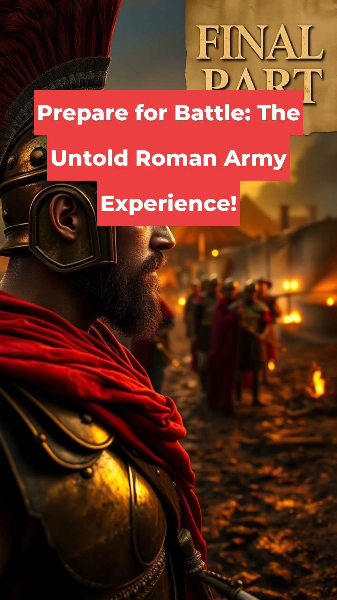 Prepare for Battle: The Untold Roman Army Experience!