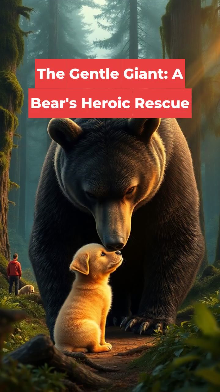 The Gentle Giant: A Bear's Heroic Rescue