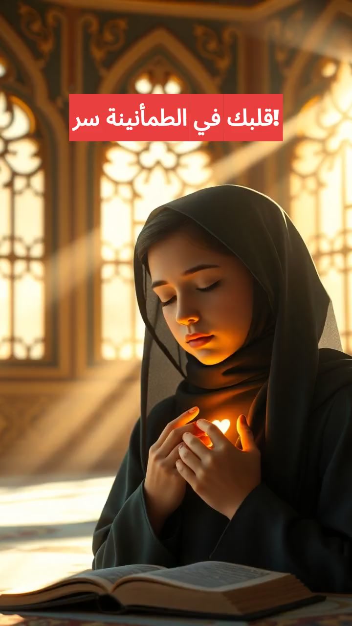 سر الطمأنينة في قلبك!