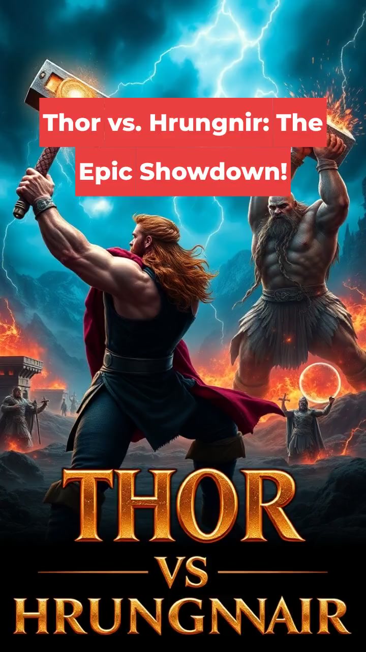 Thor vs. Hrungnir: The Epic Showdown!
