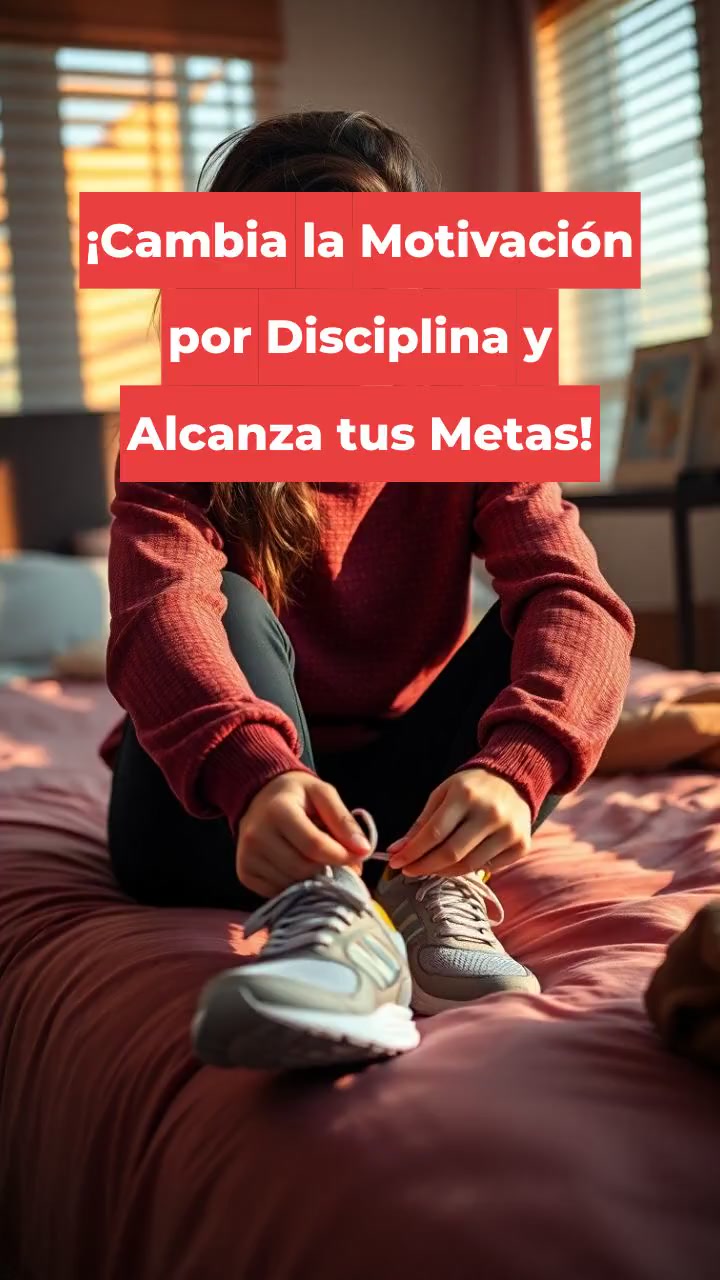 ¡Cambia la Motivación por Disciplina y Alcanza tus Metas!