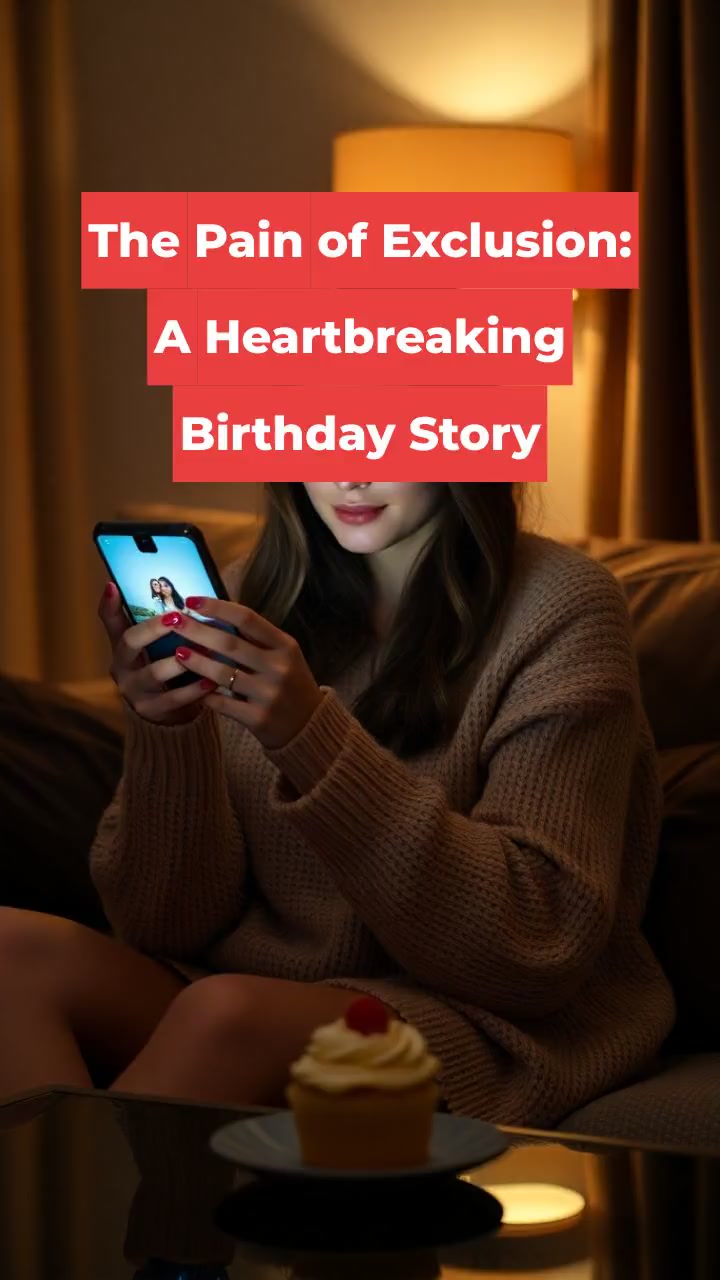 The Pain of Exclusion: A Heartbreaking Birthday Story
