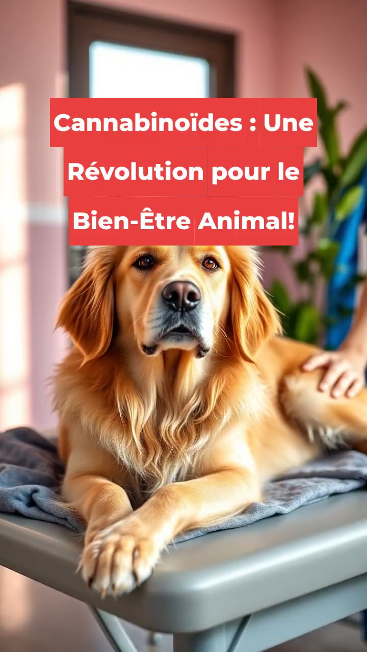 Cannabinoïdes : Une Révolution pour le Bien-Être Animal!