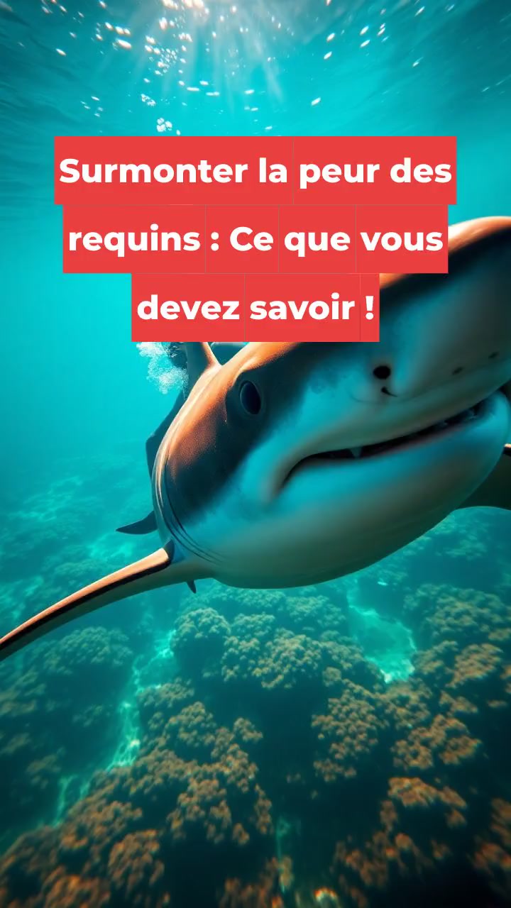 Surmonter la peur des requins : Ce que vous devez savoir !