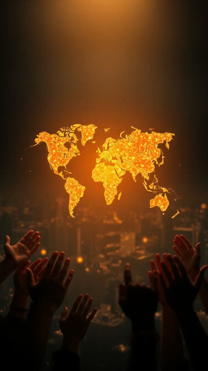 Împreună pentru pace: Flacăra solidarității!