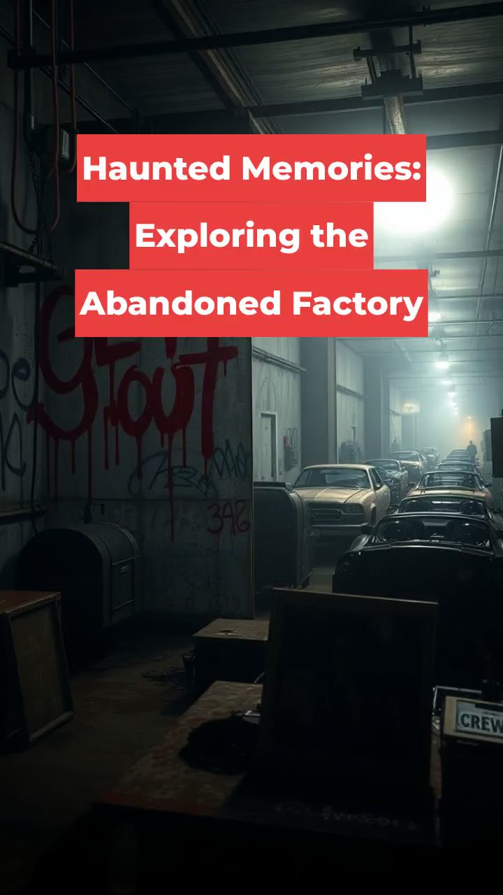 Haunted Memories: Exploring the Abandoned Factory