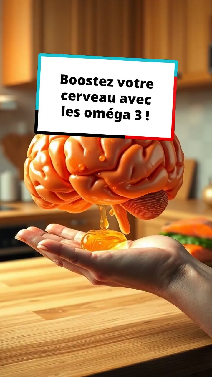 Boostez votre cerveau avec les oméga 3 !