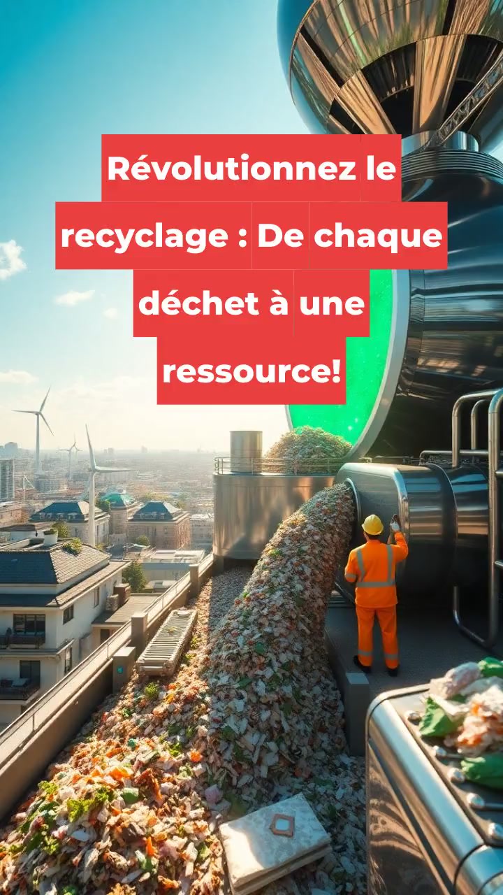 Révolutionnez le recyclage : De chaque déchet à une ressource!