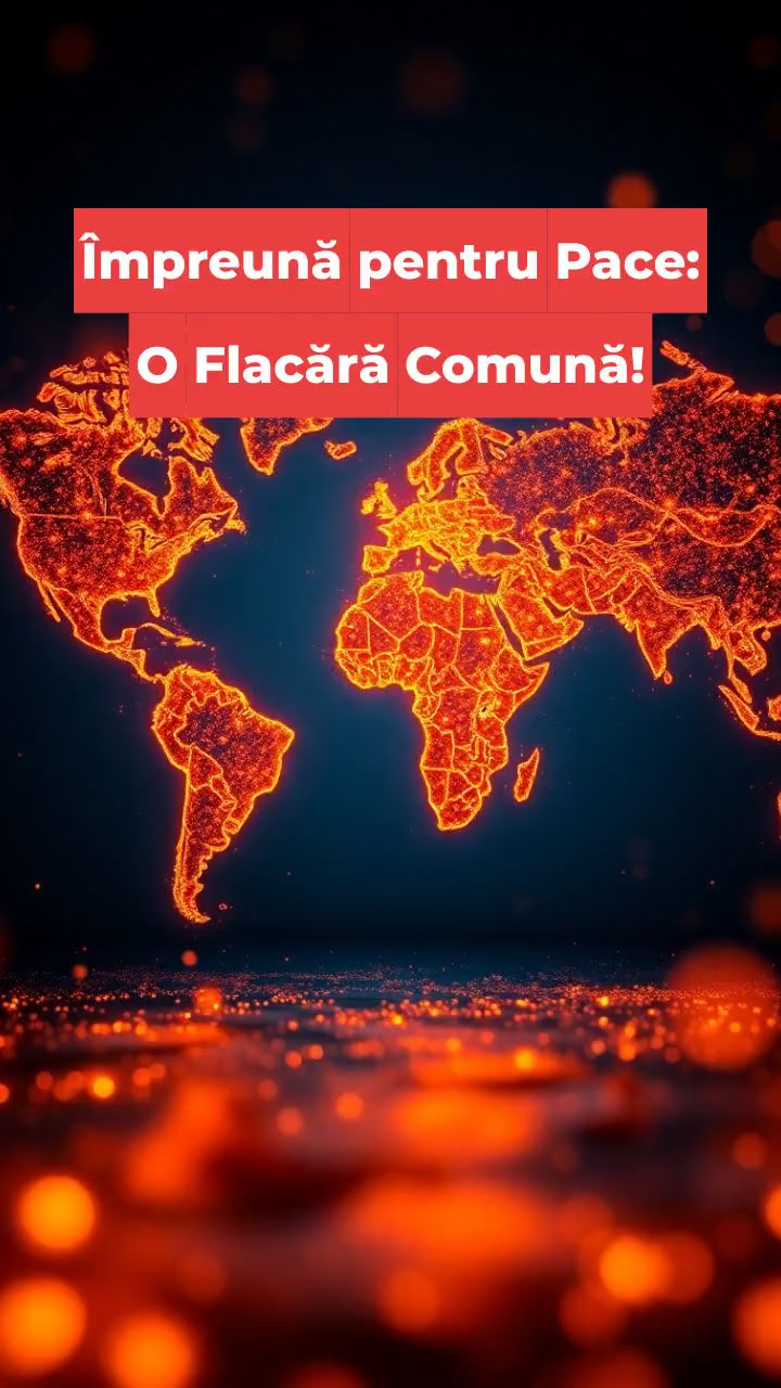 Împreună pentru Pace: O Flacără Comună!
