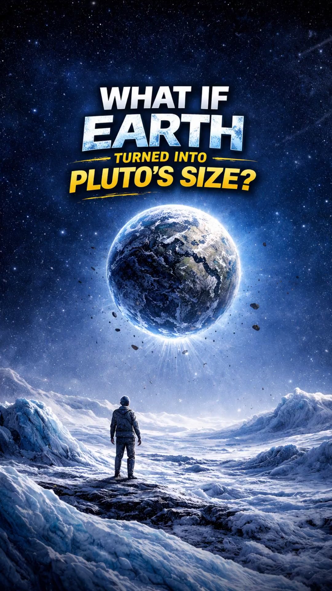 What If Earth Shrunk to Pluto's Size? The Chilling Truth!