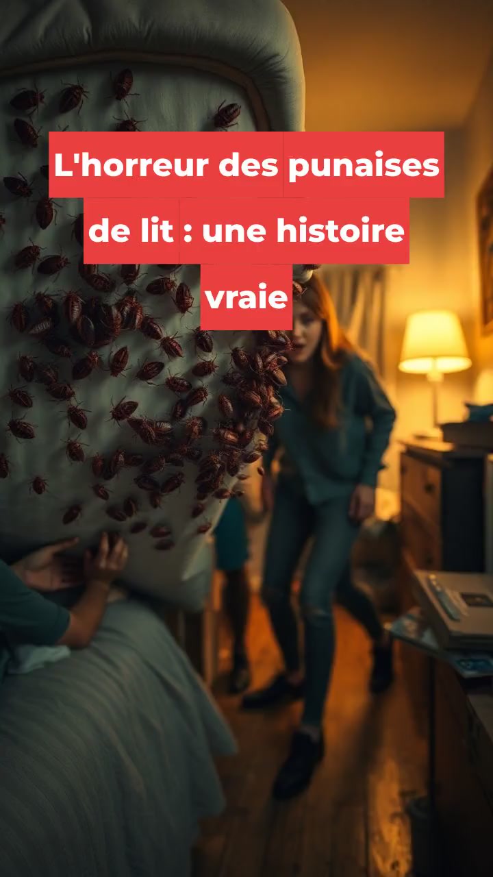 L'horreur des punaises de lit : une histoire vraie