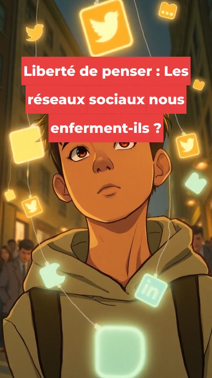 Liberté de penser : Les réseaux sociaux nous enferment-ils ?