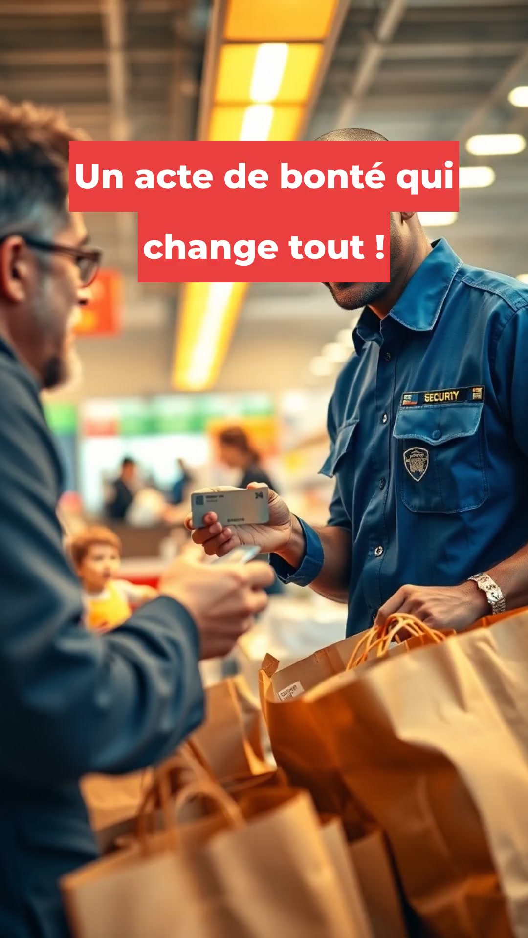 Un acte de bonté qui change tout !