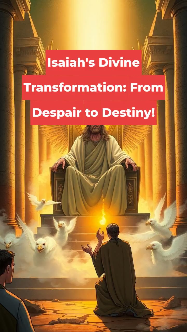 Isaiah's Divine Transformation: From Despair to Destiny!