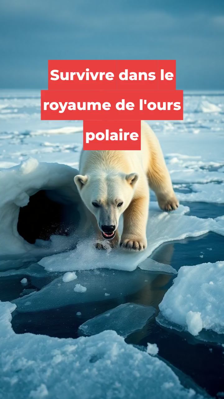 Survivre dans le royaume de l'ours polaire
