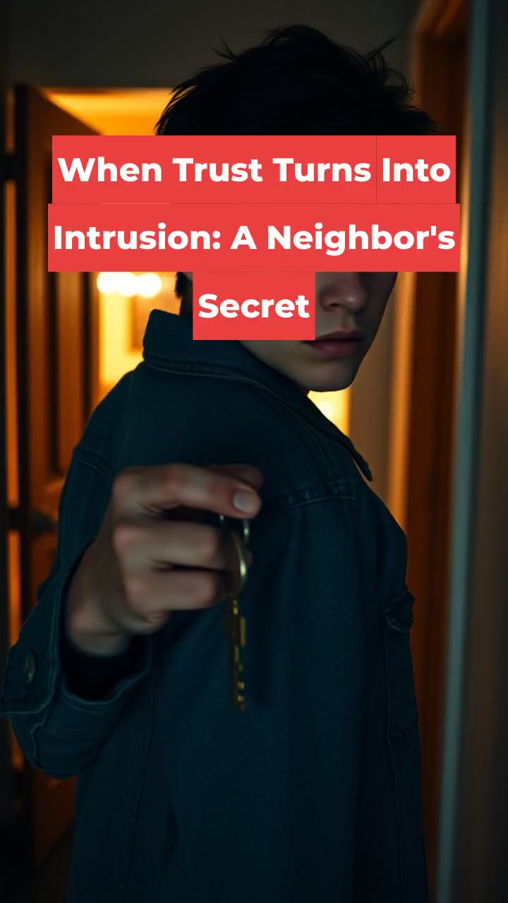 When Trust Turns Into Intrusion: A Neighbor's Secret