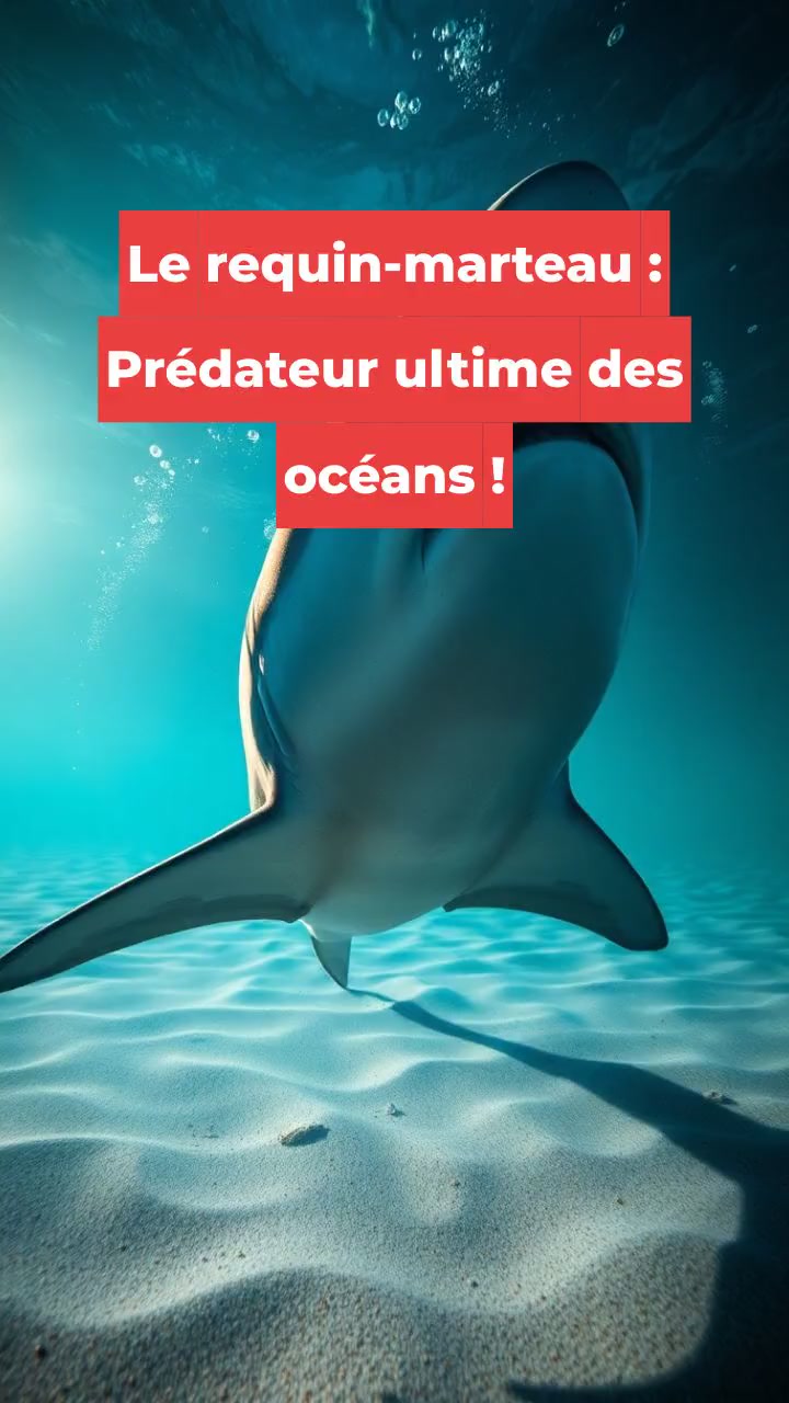 Le requin-marteau : Prédateur ultime des océans !