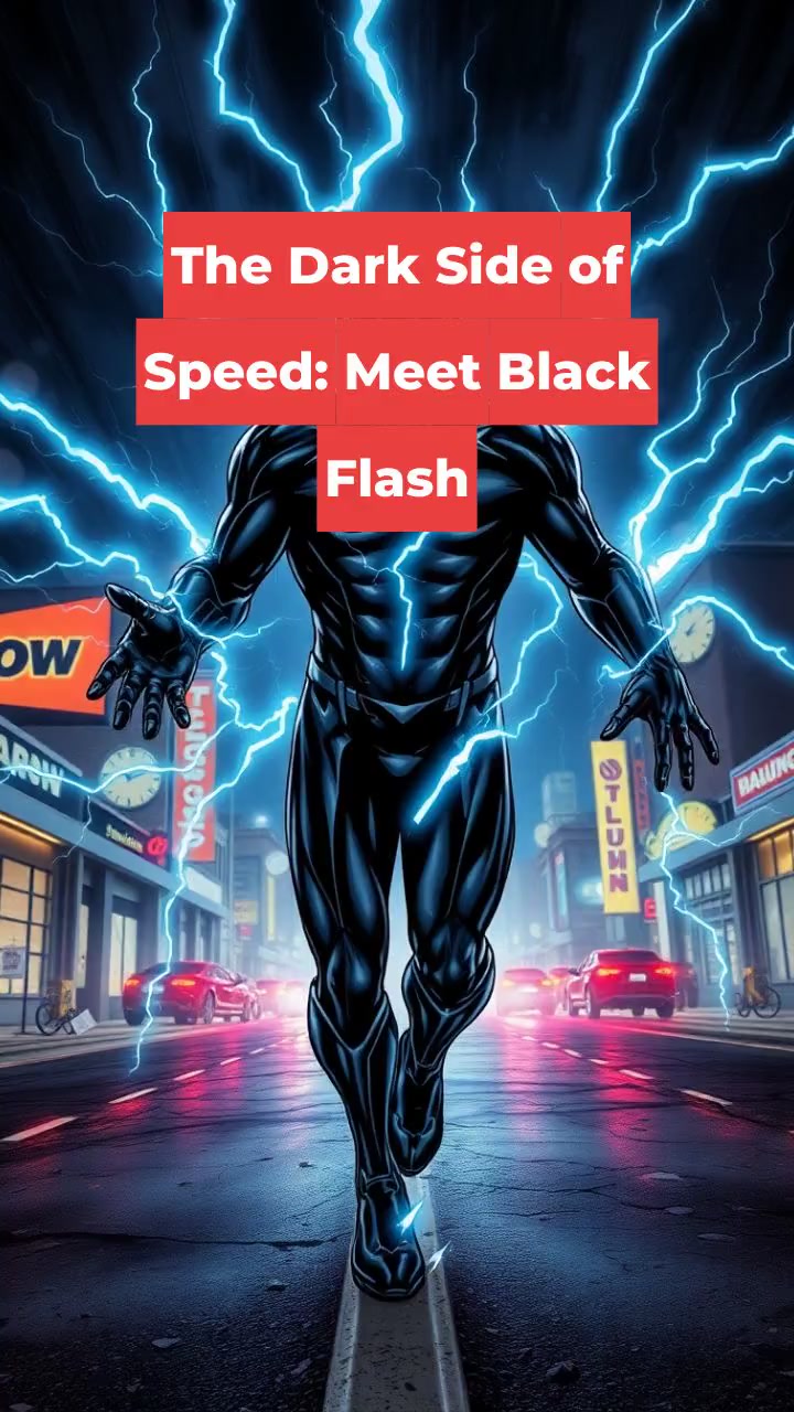 The Dark Side of Speed: Meet Black Flash