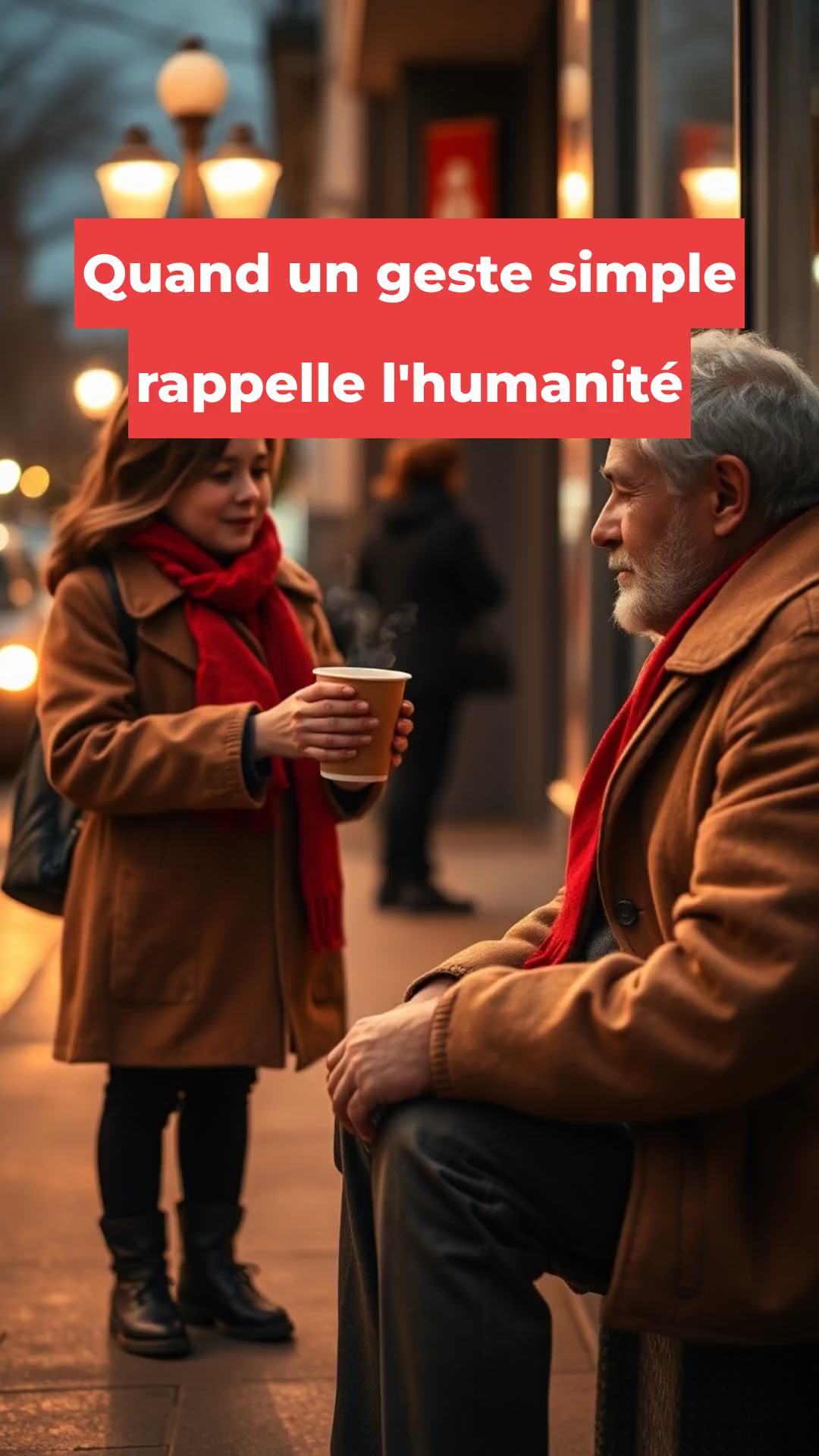 Quand un geste simple rappelle l'humanité