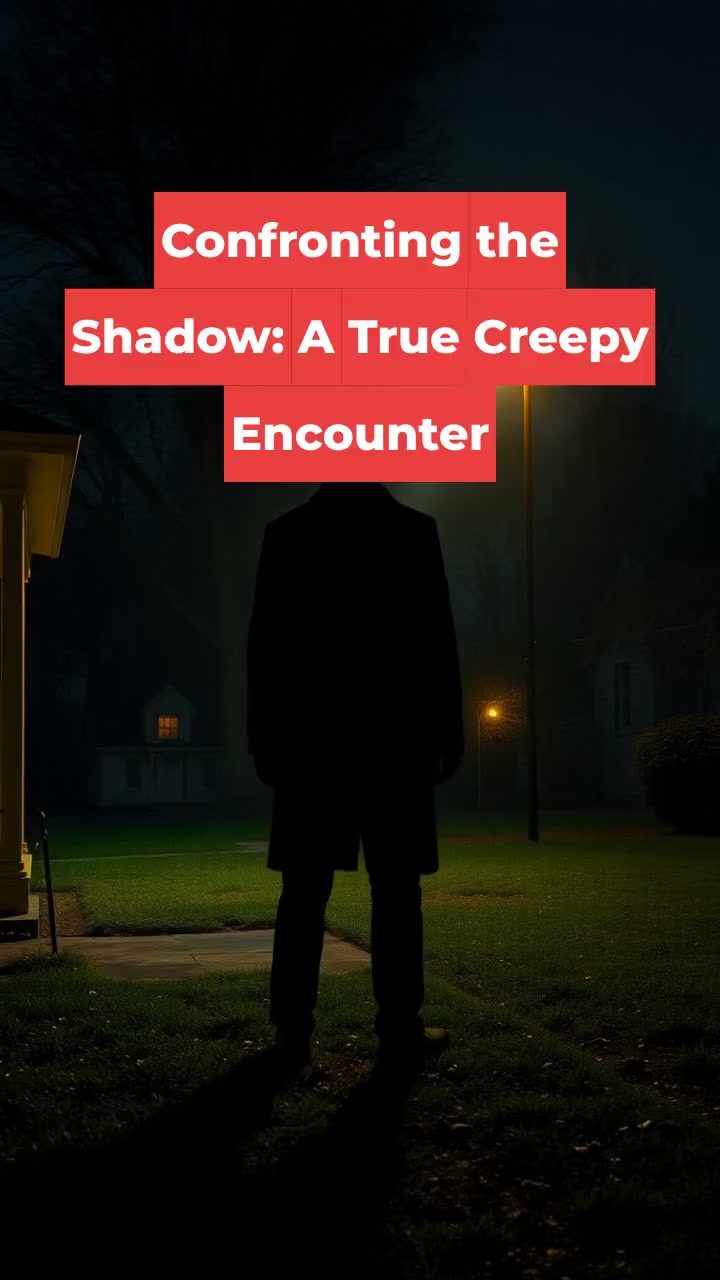 Confronting the Shadow: A True Creepy Encounter