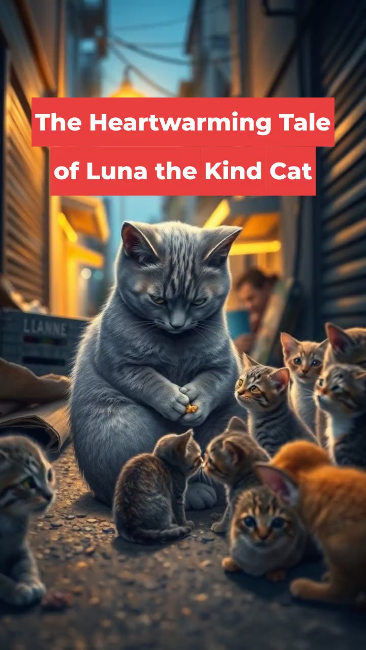 The Heartwarming Tale of Luna the Kind Cat