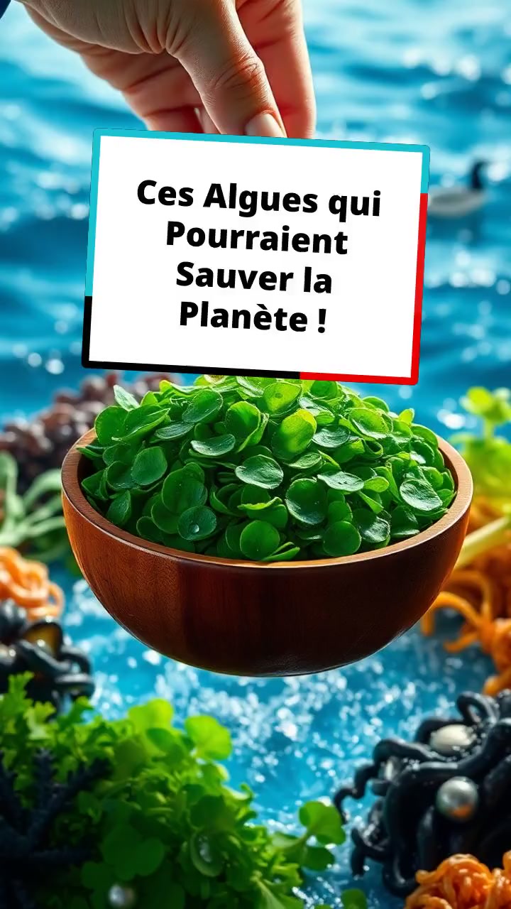Ces Algues qui Pourraient Sauver la Planète !