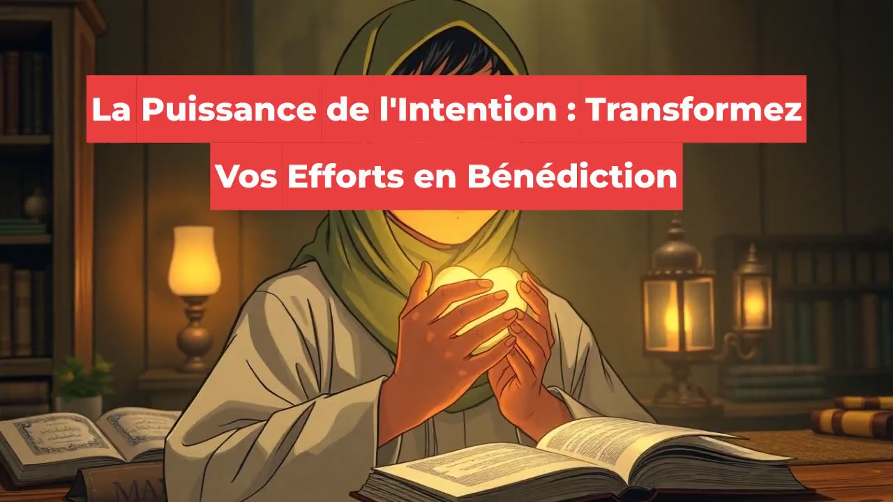 La Puissance de l'Intention : Transformez Vos Efforts en Bénédiction