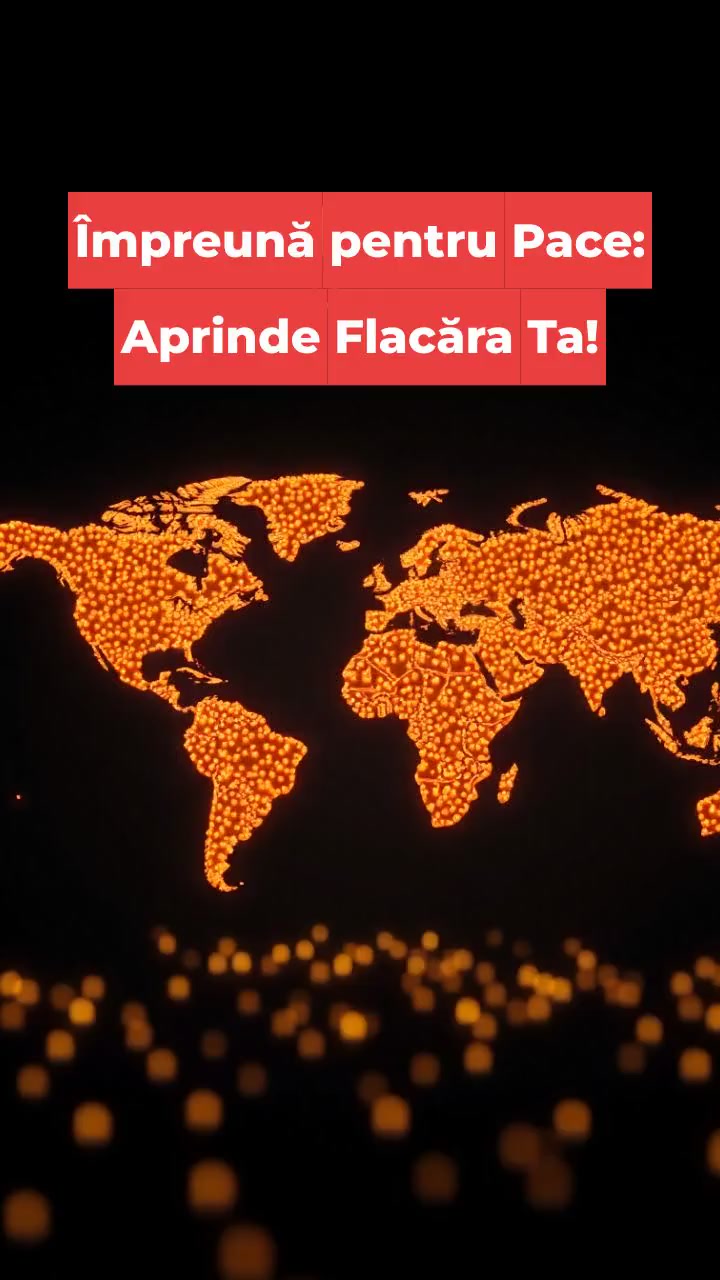 Împreună pentru Pace: Aprinde Flacăra Ta!